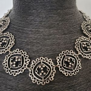 BRIGHTON Designer Pewter Necklace Collar